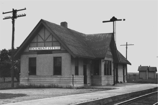 CN Cement City MI Depot